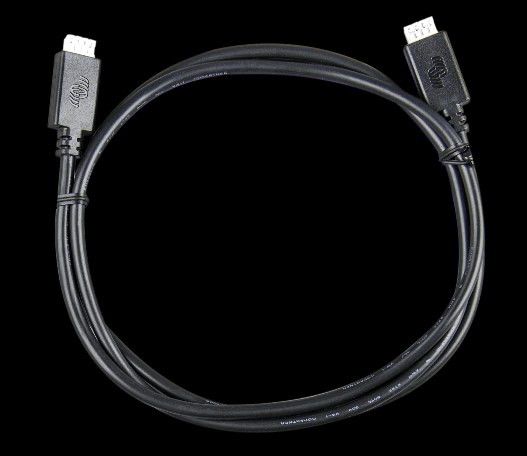 VE.Direct cable, straight 0.9 m cable