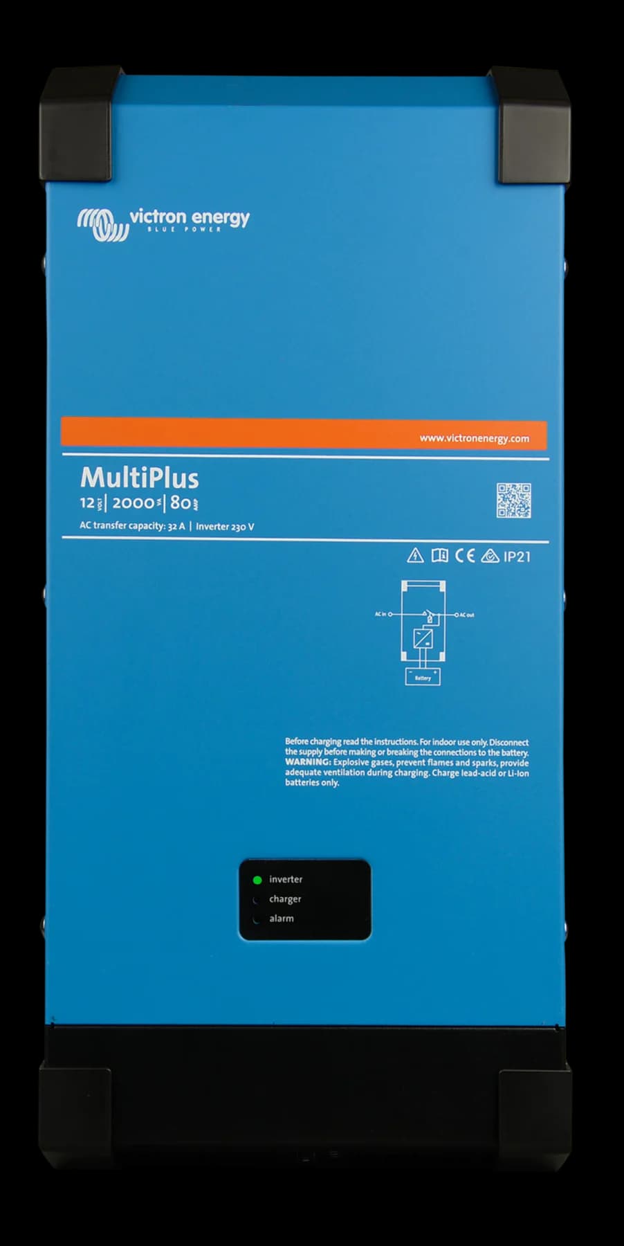 MultiPlus 12/2000/80-32, front view