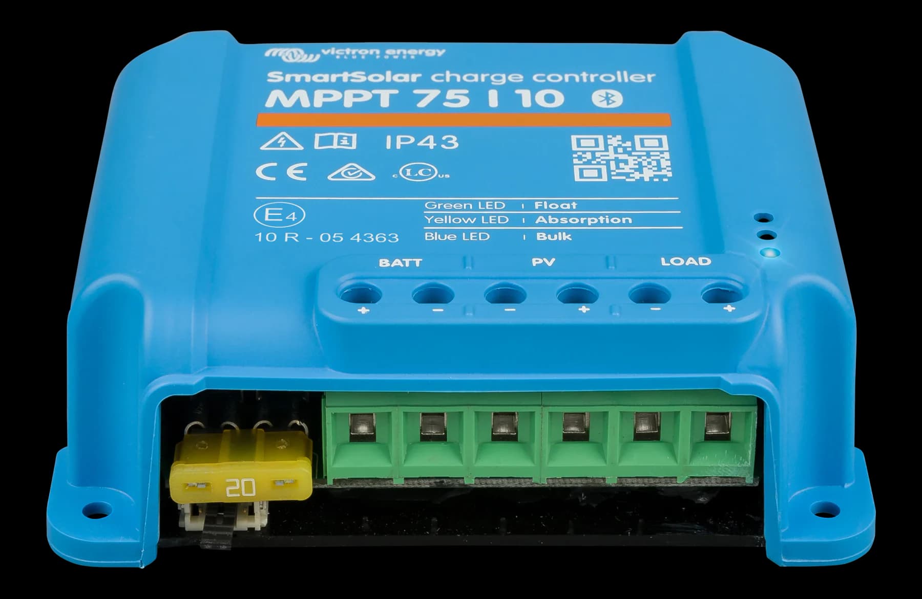 SmartSolar MPPT 75/10, front view