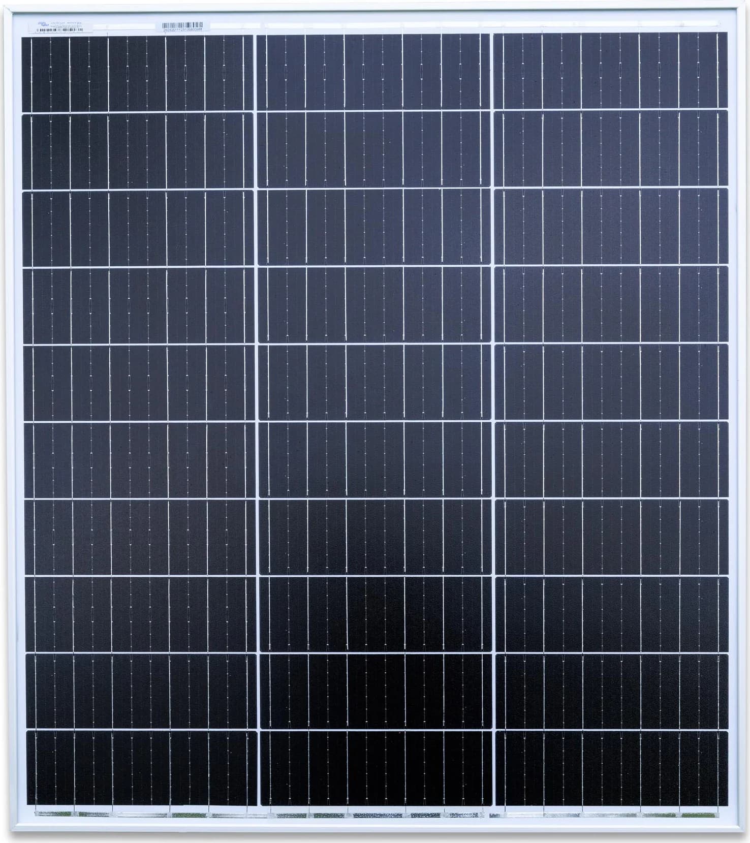 Victron solar panel 95 W, front view